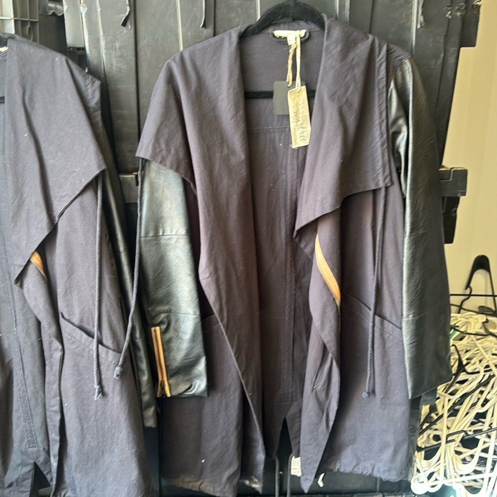 NWT smoke show trench jacket